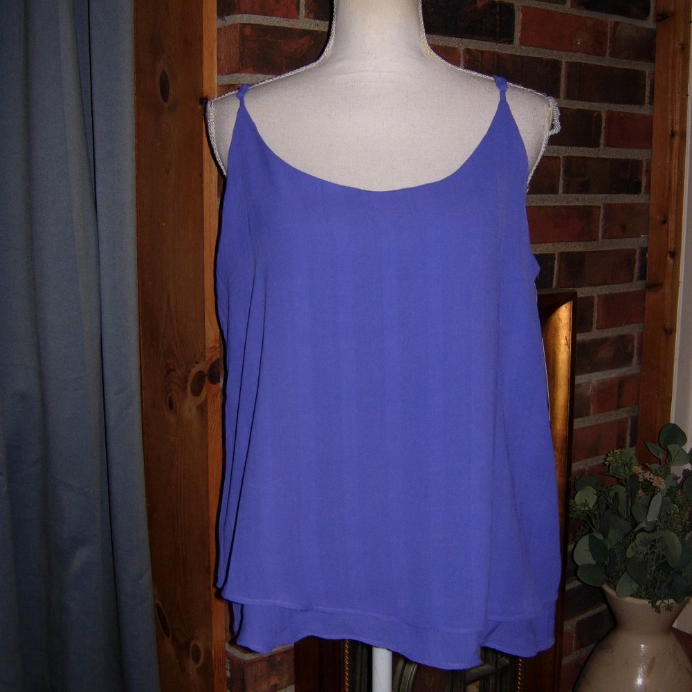 Zac & Rachel Iris Bloom Cami Top M NEW WITH TAG